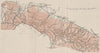 ITALY. The Northern Apennines. Genoa. WW2 ROYAL NAVY INTELLIGENCE MAP 1944