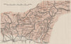 ITALY. The Central Alps. Milan. WW2 ROYAL NAVY INTELLIGENCE MAP 1944 old