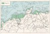 FIJI. Viti Levu. Mba coast. WW2 ROYAL NAVY INTELLIGENCE MAP 1944 old