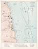 FIJI. Levuka. WW2 ROYAL NAVY INTELLIGENCE MAP 1944 old vintage plan chart