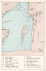 MELANESIA. Vila, Vanuatu. WW2 ROYAL NAVY INTELLIGENCE MAP 1944 old vintage