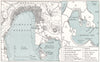 PAPAU NEW GUINEA. Rabaul. WW2 ROYAL NAVY INTELLIGENCE MAP 1944 old vintage