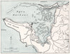 GUAM. Apra harbour. WW2 ROYAL NAVY INTELLIGENCE MAP 1944 old vintage chart