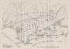 ANDALUSIA PHYSICAL.Southern Spain landforms.WW2 ROYAL NAVY INTELLIGENCE MAP 1941