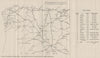 SPAIN NORTH. Main roads. Mountain passes. WW2 ROYAL NAVY INTELLIGENCE MAP 1944