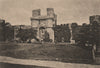 WARWICKSHIRE. Warwick Castle 1893 old antique vintage print picture