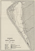 WELSH COASTAL FEATURES. Mochras & Morfa Dyffryn. Tal-y-bont. Wales 1969 map