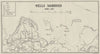 WELLS MARSHES. Coastal features. April 1937. Norfolk 1969 old vintage map