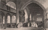NEWCASTLE-UPON-TYNE. St. Nicholas' Church. ALLOM 1839 old antique print
