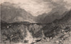 LAKE DISTRICT. Mardale Head, Westmoreland. Cumbria. ALLOM 1839 old print