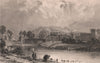 CUMBRIA. Appleby, Westmoreland. ALLOM 1839 old antique vintage print picture