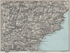 ITALIAN RIVIERA LIGURE PONENTE. Albenga Savona Noli Pietra 1924 old map