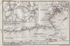 SKOCJAN CAVES. Škocjanske jame. Grotte di San Canziano. Slovenia 1924 old map