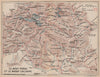 ORDESA MONTE PERDIDO. Mont Perdu Gavarnie Bielsa. Topo-guide. Pyrénées 1921 map