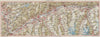 VALAIS RHÔNE VALLEY. Villars Nendaz Sion Crans-Montana. Switzerland 1948 map