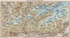 LENK-ADELBODEN-SIERRE-BRIG. Leukerbad Kanderstag Crans-Montana Aminona 1948 map
