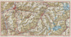 CHUR DAVOS ZERNETZ. Klosters Arosa Churwalden Lenzerheide Valbella 1948 map