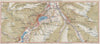ST MORITZ & PONTRESINA ENVIRONS.Celerina/Schlarigna Silvaplana Champfer 1948 map