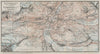 ZERMATT & ENVIRONS.Matterhorn Breuil-Cervinia Dent Blanche.Switzerland 1930 map