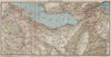 SPIEZ-INTERLAKEN. Beatenberg Aeschi Thunersee. Vintage map. Switzerland 1930