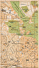 LONDON NW. Hampstead Heath Golders Green Finchley Road West End Lane 1935 map