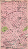 LONDON NW. Maida Vale St John's Wood South/West Hampstead Swiss Cottage 1935 map