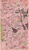 LONDON C. Euston King's Cross Fitzrovia Bloomsbury Somers/Camden Town 1935 map