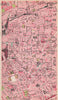 LONDON N. Islington Clerkenwell Barnsbury Farringdon Caledonian Road 1935 map