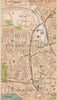 LONDON W. White City Shepherd's Bush Hammersmith Brook Green 1935 old map
