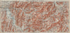 ANNECY LES ARAVIS ST-GERVAIS. La Clusaz Megève St Gervais. Savoie 1920 old map