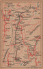 GRAND REVARD. Nivolet. Vintage topo-guide map plan. Savoie 1920 old