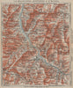MAURIENNE.Epierre-St Michel St Jean Mne.St Martin de Belleville Savoie 1920 map