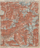 LA HAUTE-MAURIENNE.Massif de Bonneval-sur-Arc.Tignes Val d'Isère.Savoie 1920 map