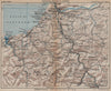 PAYS BASQUE FRANÇAIS. Bayonne Biarritz Cambo. Pyrénées-Atlantiques 1907 map