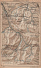 BAGNÈRES-DE-BIGORRE & PIC DU MIDI. Adour valley. Hautes-Pyrénées 1907 old map