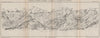 PIC D'ANTÉNAC PANORAMA. Bagnères-de-Luchon. Haute-Garonne. Pyrénées 1907 map