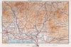 DUMFRIES & GALLOWAY. Vintage map plan. Cheviot Hills. Scotland Carlisle 1967