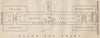 MADRID PICTURE GALLERY. Vintage map plan. Spain 1899 old antique chart
