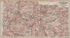 VOLCANS D'AUVERGNE. Bort Mauriac Riom-ès-Montagne Allanche. Cantal 1909 map