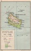 BORNHOLM. Vintage map plan. Ronne Rönne. Denmark 1955 old vintage chart