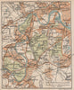 SW LONDON. Richmond Barnes Kingston Chiswick Wimbledon Kew Bushy Park 1922 map