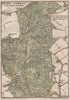 EPPING FOREST NORTH. Loughton Theydon Bois. Vintage map plan. Essex 1922