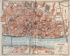 ORLÉANS ORLEANS. Vintage town city map plan. Loiret 1926 old vintage chart