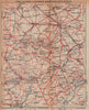 FLANDERS.Ypres Ieper Le Kemmel Hazebrouck Lille Bethune Armèntieres.WW1 1922 map