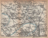 ARGENTEUIL & MONTMORENCY. Asnières St Denis Cormeilles. Val-D'Oise 1922 map
