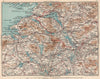 IRELAND. Leitrim Sligo Fermanagh Cavan. Vintage map plan. Ulster Connaught 1949