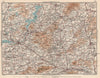 MUNSTER. Limerick Tipperary Leix/Laois. Vintage map plan. Ireland 1949 old