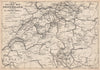 ALPS RAILWAYS. Switzerland Savoie Italian Lakes Savoy. THOMAS COOK 1900 map