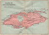 NEW PROVIDENCE. Vintage map. Bahamas. Caribbean 1914 old antique chart