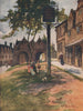 CHIPPING CAMPDEN. The Market Hall. Gloucestershire. Cotswolds. GF Nicholls 1908